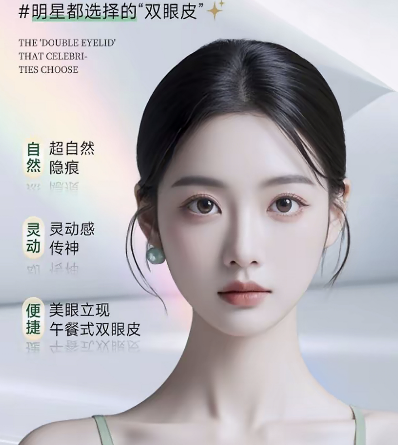 开眼角